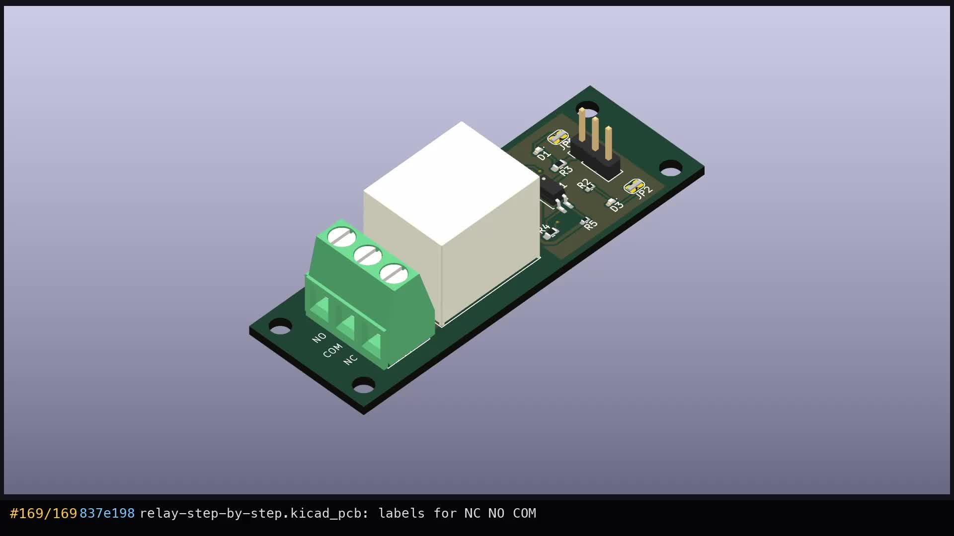 Relay board: footprints, IPC-2221, zero DRC