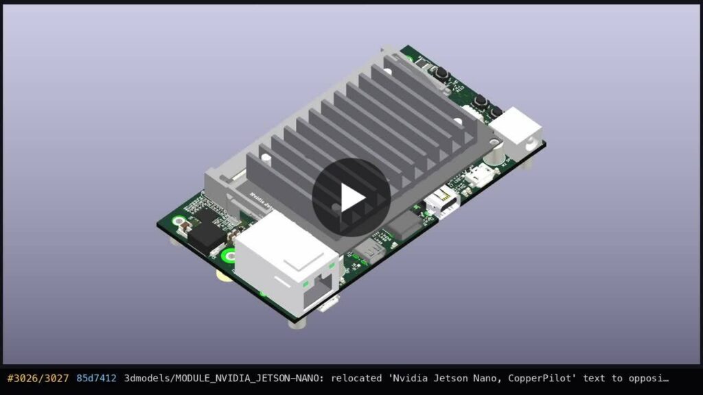 An NVIDIA Jetson carrier board, built in KiCad